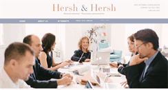 Desktop Screenshot of hershlaw.com